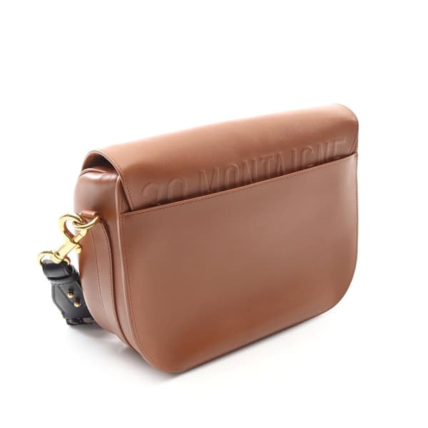 Pre-owned Dior Large Smooth Calfskin Bobby Crossbody Brown