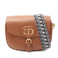 Miniatyrbild 1 av 8: Pre-owned Dior Large Smooth Calfskin Bobby Crossbody Brown
