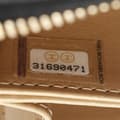 Miniatyrbillede 5 af 10: Pre-owned Chanel Extra Mini CC Quilted Golden Plate Vanity Crossbody Black