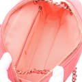 Miniatyrbild 3 av 9: Pre-owned Chanel Lambskin Giant Crystal CC Camera Bag Pink