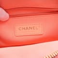 Miniatyrbild 4 av 9: Pre-owned Chanel Lambskin Giant Crystal CC Camera Bag Pink