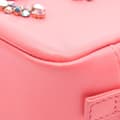 Miniatyrbild 7 av 9: Pre-owned Chanel Lambskin Giant Crystal CC Camera Bag Pink