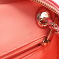 Miniatyrbild 9 av 9: Pre-owned Chanel Lambskin Giant Crystal CC Camera Bag Pink