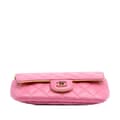 Pikkukuva 3 / 10: Pre-owned Chanel CC Quilted Lambskin Sunglasses Case with Chain Pink