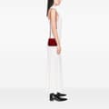 Miniatyrbilde 9 av 10: Pre-owned Chanel Mini Square Caviar Incognito Flap Red