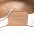 Miniatyrbild 6 av 10: Pre-owned Gucci Medium Leather Interlocking G Braided Strap Crossbody Brown