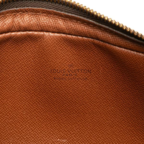 Pre-owned Louis Vuitton Monogram Pochette Marly Bandouliere Brown