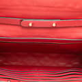 Miniatyrbild 4 av 10: Pre-owned Valentino Leather Rockstud Spike Wallet on Chain Red