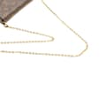 Miniatyrbild 10 av 10: Pre-owned Louis Vuitton Monogram Pochette Felicie Brown
