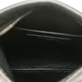 Miniatyrbild 4 av 10: Pre-owned Saint Laurent Antiqued Lambskin Sid Flat Crossbody Black