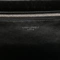 Miniatyrbild 7 av 10: Pre-owned Saint Laurent Antiqued Lambskin Sid Flat Crossbody Black
