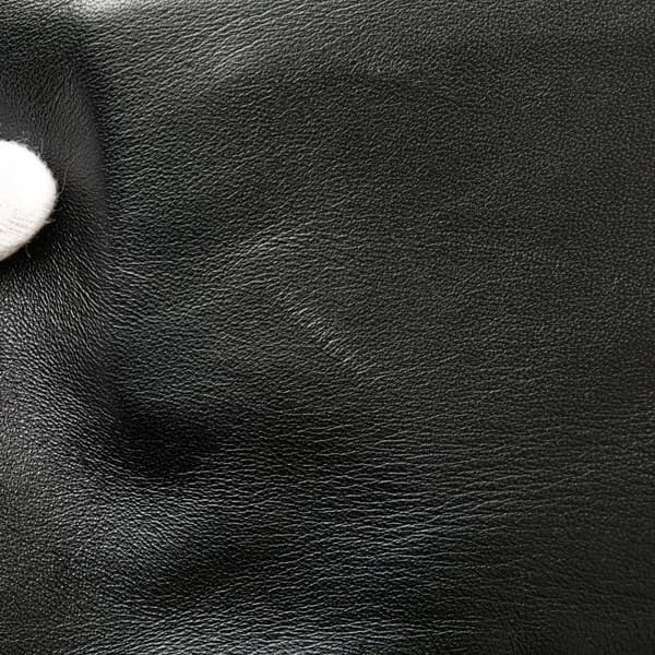 Pre-owned Saint Laurent Antiqued Lambskin Sid Flat Crossbody Black