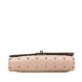 Miniatyrbild 3 av 9: Pre-owned Valentino Nappa Rockstud Spike Wallet On Chain Brown