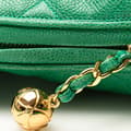 Pikkukuva 10 / 10: Pre-owned Chanel CC Quilted Caviar Camera Bag Green