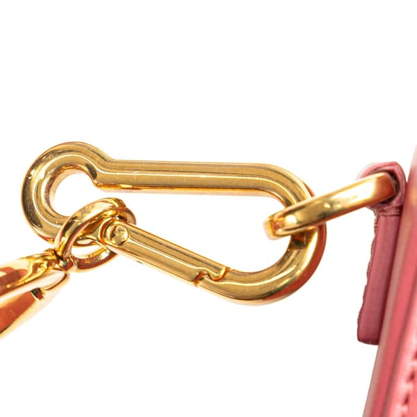 Pre-owned Dior Micro Smooth Calfskin 30 Montaigne Flap Pink