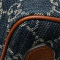 Miniatyrbild 10 av 10: Pre-owned Gucci Mini GG Denim Ophidia Crossbody Blue
