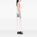 Miniatyrbild 10 av 10: Pre-owned Chanel Mini CC Quilted Denim Crossbody Blue