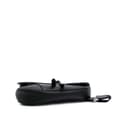 Miniatyrbild 3 av 10: Pre-owned Dior Grained Calfskin Saddle Bag Black