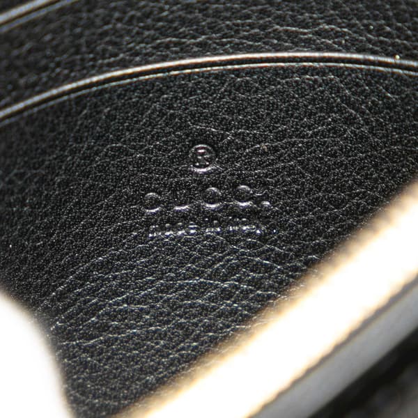 Pre-owned Gucci Medium Calfskin Blondie Wallet on Chain Black