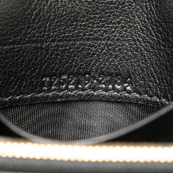 Pre-owned Gucci Medium Calfskin Blondie Wallet on Chain Black