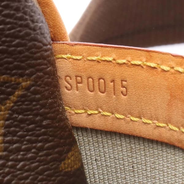 Pre-owned Louis Vuitton Monogram Reporter PM Brown