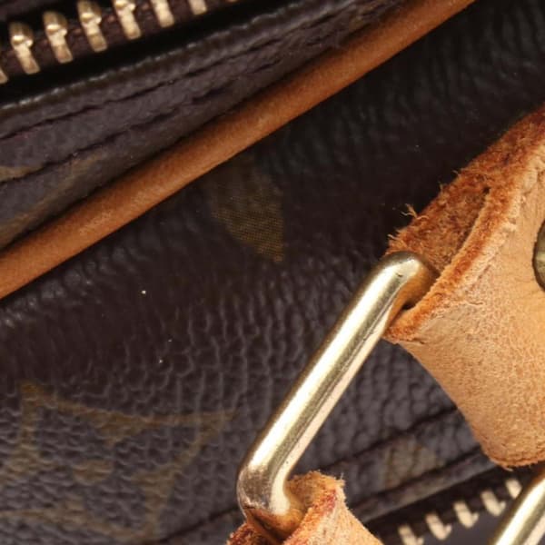 Pre-owned Louis Vuitton Monogram Reporter PM Brown
