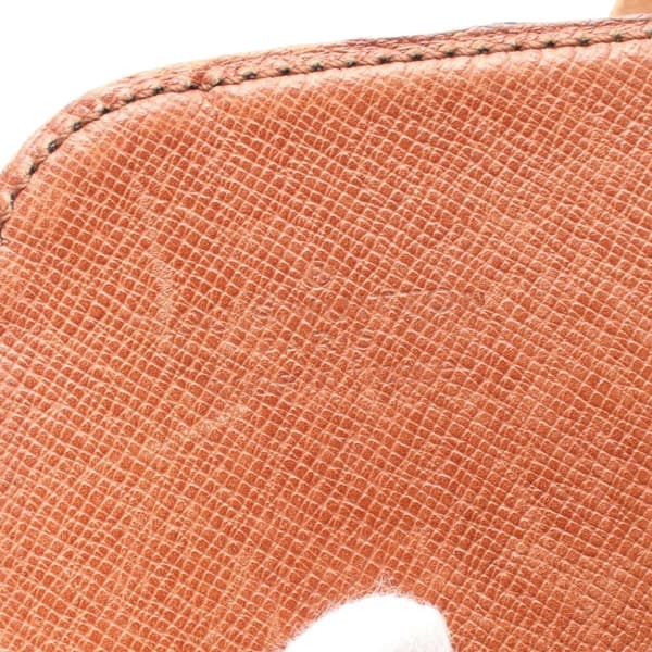 Pre-owned Louis Vuitton Monogram Cartouchiere PM Brown