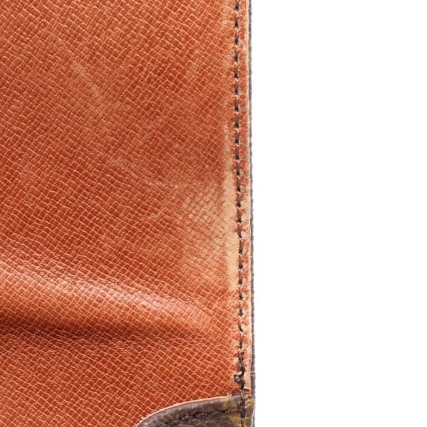 Pre-owned Louis Vuitton Monogram Cartouchiere PM Brown