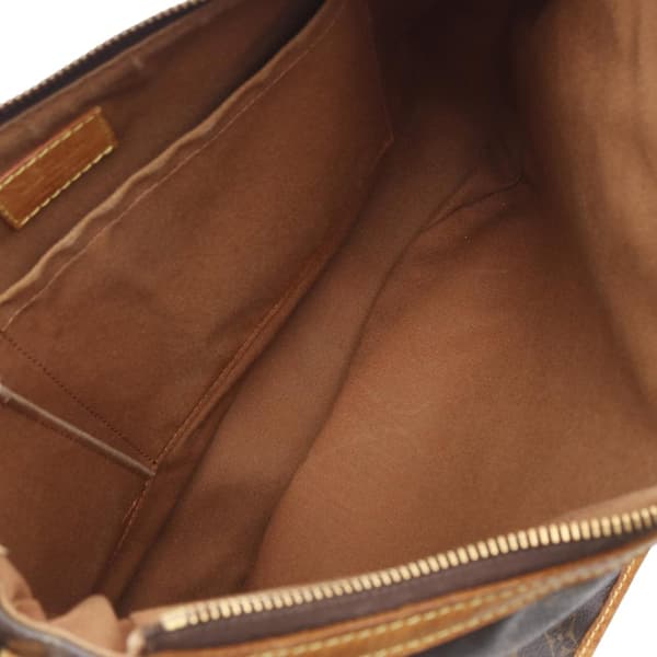 Pre-owned Louis Vuitton Monogram Tulum GM Brown