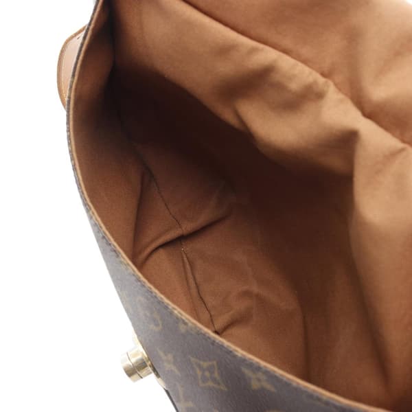 Pre-owned Louis Vuitton Monogram Tulum GM Brown