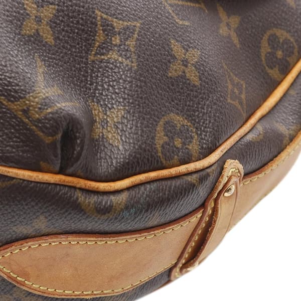 Pre-owned Louis Vuitton Monogram Tulum GM Brown