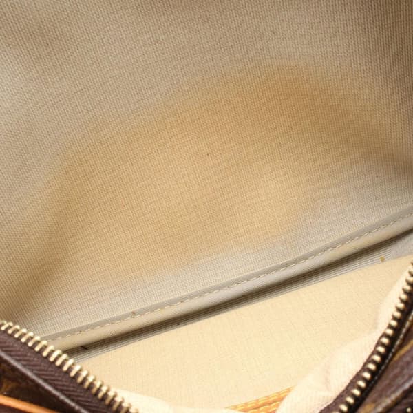 Pre-owned Louis Vuitton Monogram Reporter PM Brown