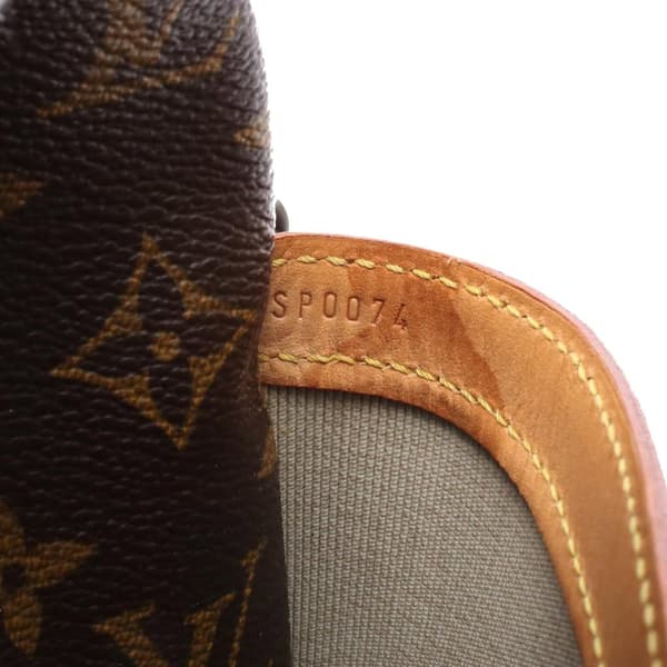 Pre-owned Louis Vuitton Monogram Reporter PM Brown