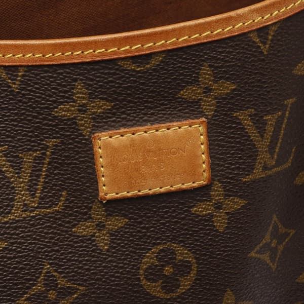 Pre-owned Louis Vuitton Monogram Saumur 35 Brown