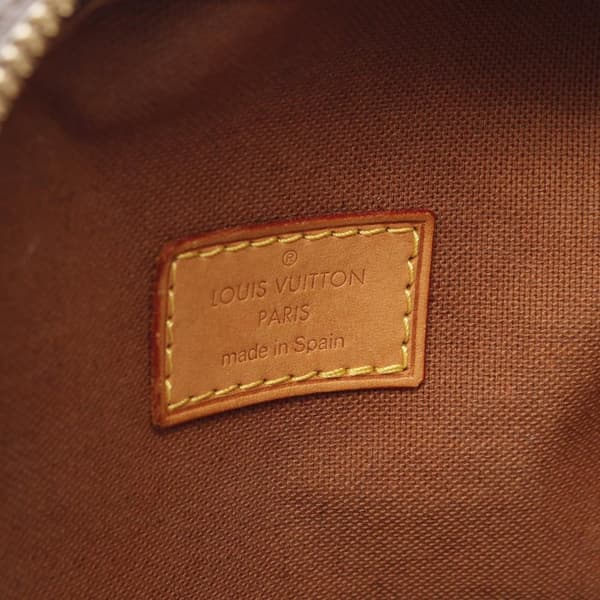 Pre-owned Louis Vuitton Monogram Pochette Gange Brown