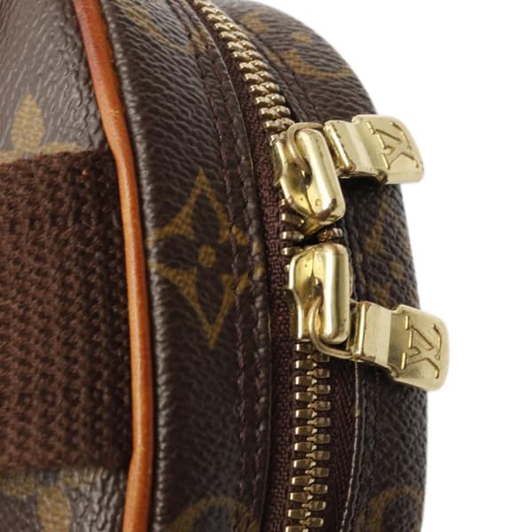 Pre-owned Louis Vuitton Monogram Pochette Gange Brown