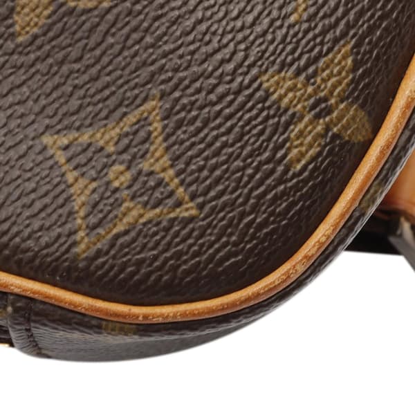 Pre-owned Louis Vuitton Monogram Pochette Gange Brown
