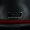 Pikkukuva 5 / 10: Pre-owned Prada Woven Madras Chain Flap Black