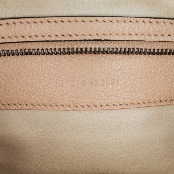 Pre-owned Gucci Medium Leather Aphrodite Crossbody Brown