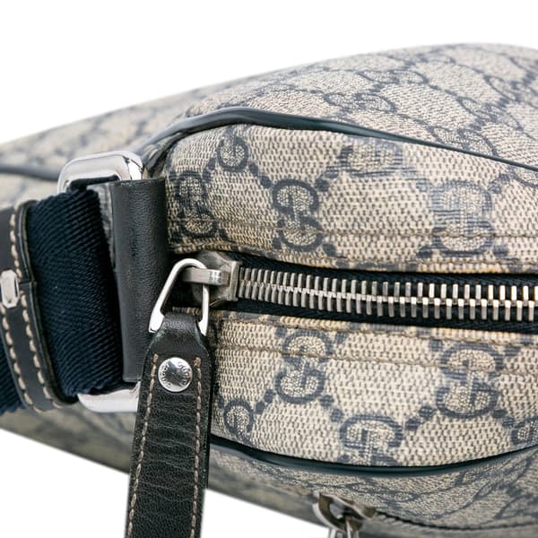 Pre-owned Gucci GG Supreme Crossbody Brown