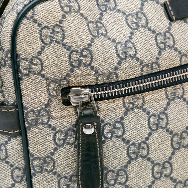 Pre-owned Gucci GG Supreme Crossbody Brown