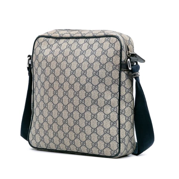 Pre-owned Gucci GG Supreme Crossbody Brown