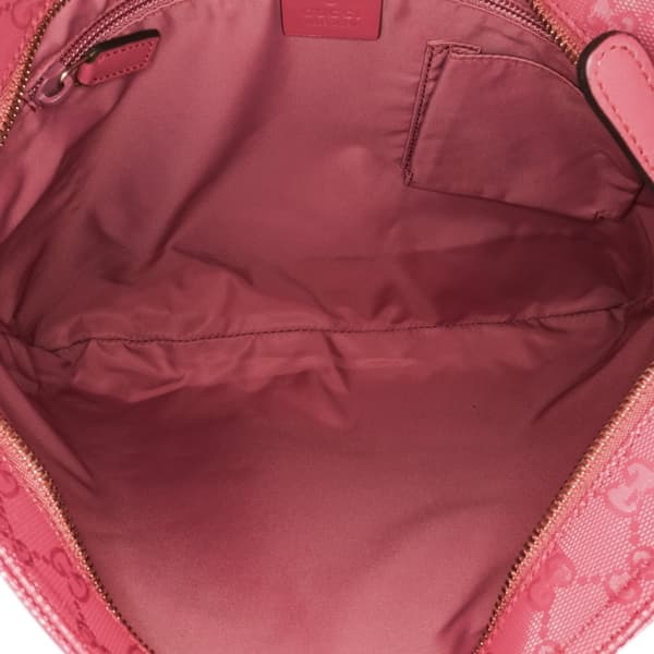 Pre-owned Gucci GG Imprime Crossbody Pink