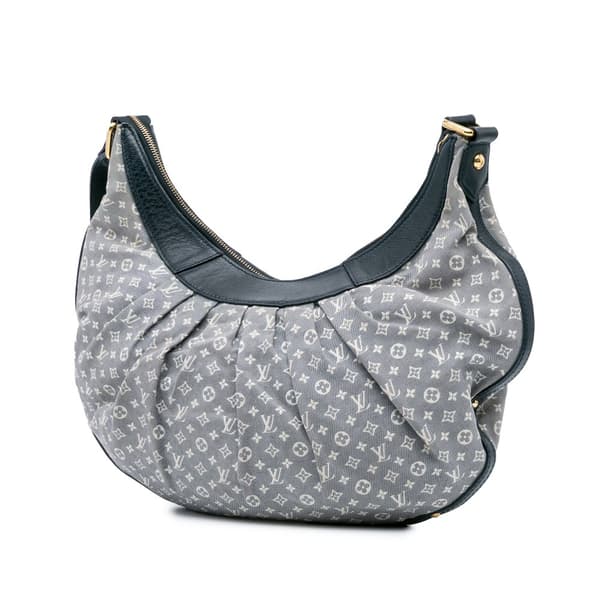 Pre-owned Louis Vuitton Monogram Idylle Rhapsodie MM Gray