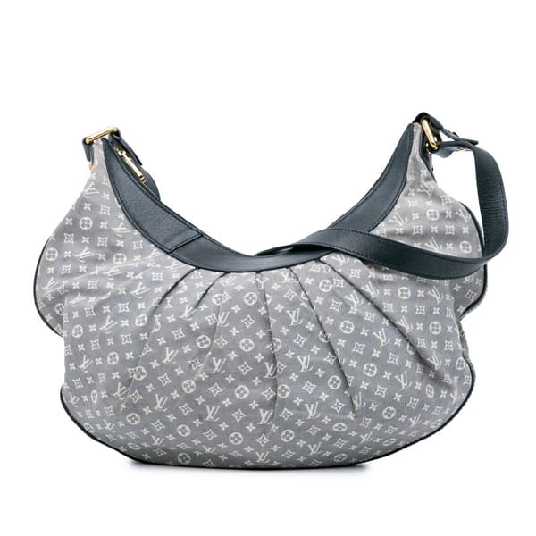 Pre-owned Louis Vuitton Monogram Idylle Rhapsodie MM Gray