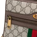 Pikkukuva 9 / 10: Pre-owned Gucci GG Supreme Ophidia Wallet On Chain Brown