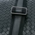 Pikkukuva 7 / 10: Pre-owned Bottega Veneta Leather Intrecciato Crossbody Black