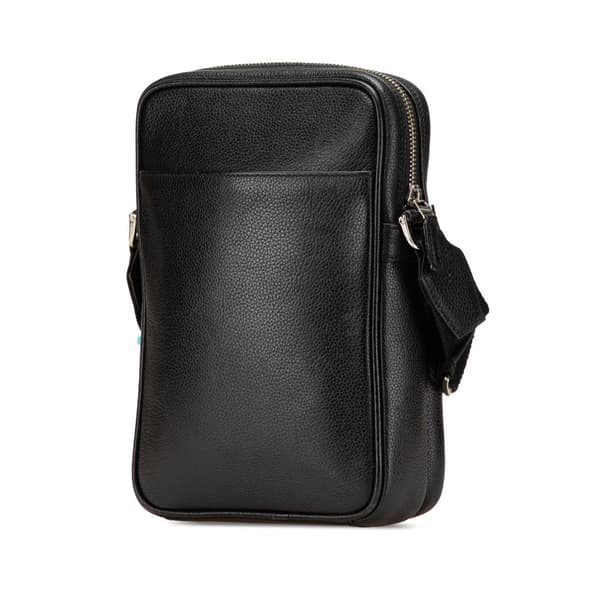 Pre-owned Burberry Leather Crossbody Black