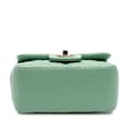 Pikkukuva 3 / 10: Pre-owned Chanel Mini Square Classic Lambskin Single Flap Green