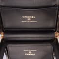 Pikkukuva 4 / 8: Pre-owned Chanel Quilted Patent Boy Box Minaudiere on Chain Black